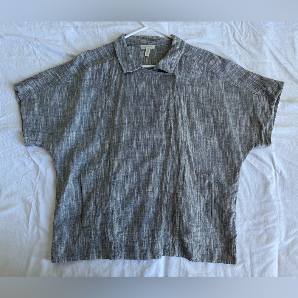 Eileen Fisher Women’s Charcoal Shirt